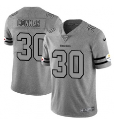 Nike Steelers 30 James Conner 2019 Gray Gridiron Gray Vapor Untouchable Limited Jersey Nike Steelers 30 James Conner 2019 Gray Gridiron Gray Vapor Untouchable Limited Jersey