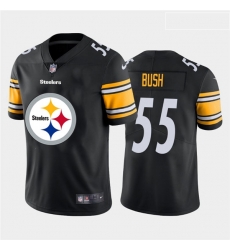 Nike Steelers 55 Devin Bush Black Team Big Logo Vapor Untouchable Limited Jersey Nike Steelers 55 Devin Bush Black Team Big Logo Vapor Untouchable Limited Jersey