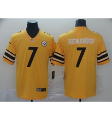 Nike Steelers 7 Ben Roethlisberger Gold Inverted Legend Limited Jersey Nike Steelers 7 Ben Roethlisberger Gold Inverted Legend Limited Jersey