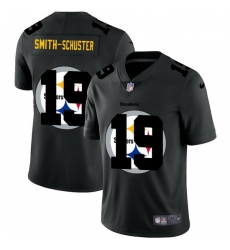 Pittsburgh Steelers 19 JuJu Smith Schuster Men Nike Team Logo Dual Overlap Limited NFL Jersey Black Pittsburgh Steelers 19 JuJu Smith Schuster Men Nike Team Logo Dual Overlap Limited NFL Jersey Black