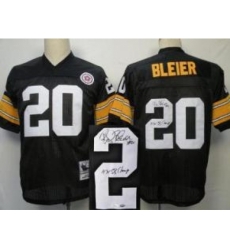 Pittsburgh Steelers 20 Bleier Black Throwback M&N Signed NFL Jerseys Pittsburgh Steelers 20 Bleier Black Throwback M&N Signed NFL Jerseys
