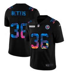 Pittsburgh Steelers 36 Jerome Bettis Men Nike Multi Color Black 2020 NFL Crucial Catch Vapor Untouchable Limited Jersey Pittsburgh Steelers 36 Jerome Bettis Men Nike Multi Color Black 2020 NFL Crucial Catch Vapor Untouchable Limited Jersey