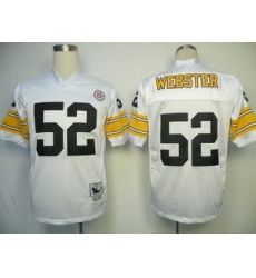 Pittsburgh Steelers 52 Mike Webster throwback White Jerseys Pittsburgh Steelers 52 Mike Webster throwback White Jerseys
