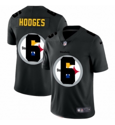 Pittsburgh Steelers 6 Devlin Hodges Men Nike Team Logo Dual Overlap Limited NFL Jersey Black Pittsburgh Steelers 6 Devlin Hodges Men Nike Team Logo Dual Overlap Limited NFL Jersey Black