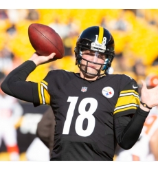 Steelers #18 Will HOWARD Black Stitched 2025 Draft Jersey