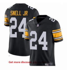 Steelers 24 Benny Snell Jr Black Alternate Men Stitched Football Vapor Untouchable Limited Jersey Steelers 24 Benny Snell Jr Black Alternate Men Stitched Football Vapor Untouchable Limited Jersey