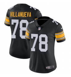 Nike Steelers #78 Alejandro Villanueva Black Alternate Womens Stitched NFL Vapor Untouchable Limited Jersey Nike Steelers #78 Alejandro Villanueva Black Alternate Womens Stitched NFL Vapor Untouchable Limited Jersey