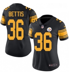 Womens Nike Pittsburgh Steelers 36 Jerome Bettis Elite Black Rush Vapor Untouchable NFL Jersey Womens Nike Pittsburgh Steelers 36 Jerome Bettis Elite Black Rush Vapor Untouchable NFL Jersey