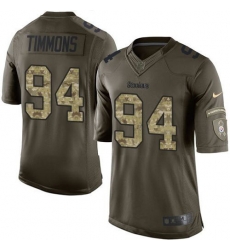 Nike Steelers #94 Lawrence Timmons Green Youth Stitched NFL Limited Salute to Service Jersey Nike Steelers #94 Lawrence Timmons Green Youth Stitched NFL Limited Salute to Service Jersey