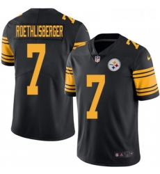 Youth Nike Pittsburgh Steelers 7 Ben Roethlisberger Elite Black Rush Vapor Untouchable NFL Jersey Youth Nike Pittsburgh Steelers 7 Ben Roethlisberger Elite Black Rush Vapor Untouchable NFL Jersey