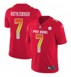 Youth Nike Pittsburgh Steelers 7 Ben Roethlisberger Limited Red 2018 Pro Bowl NFL Jersey Youth Nike Pittsburgh Steelers 7 Ben Roethlisberger Limited Red 2018 Pro Bowl NFL Jersey