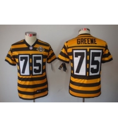 Youth Nike Pittsburgh Steelers 75# Joe Greene Yellow-Black 80th Patch Limited Jerseys Youth Nike Pittsburgh Steelers 75# Joe Greene Yellow-Black 80th Patch Limited Jerseys