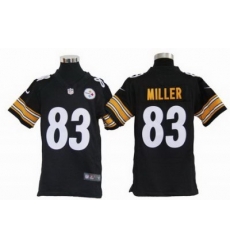 Youth Nike Pittsburgh Steelers 83# Heath Miller Black Jerseys Youth Nike Pittsburgh Steelers 83# Heath Miller Black Jerseys