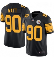 Youth Nike Pittsburgh Steelers 90 T J Watt Limited Black Rush Vapor Untouchable NFL Jersey Youth Nike Pittsburgh Steelers 90 T J Watt Limited Black Rush Vapor Untouchable NFL Jersey