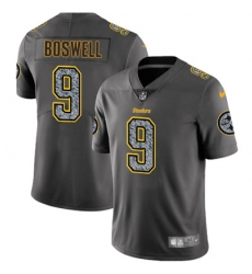 Youth Nike Steelers #9 Chris Boswell Gray Static NFL Vapor Untouchable Game Jersey Youth Nike Steelers #9 Chris Boswell Gray Static NFL Vapor Untouchable Game Jersey