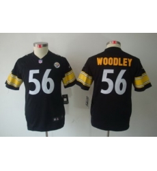Youth Nike Youth Pittsburgh Steelers #56 Lamarr Woodley Black Limited Jerseys Youth Nike Youth Pittsburgh Steelers #56 Lamarr Woodley Black Limited Jerseys
