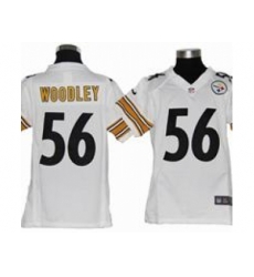 Youth Nike Youth Pittsburgh Steelers #56 Lamarr Woodley white jerseys Youth Nike Youth Pittsburgh Steelers #56 Lamarr Woodley white jerseys