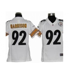 Youth Nike Youth Pittsburgh Steelers #92 James Harrison white jerseys Youth Nike Youth Pittsburgh Steelers #92 James Harrison white jerseys