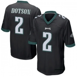 Youth Philadelphia Eagles 2 Jahan Dotson Black 2025 New F U S E Vapor Untouchable Limited Stitched Football Jersey