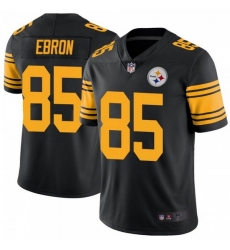 Youth Pittsburgh Steelers 85 Eric Ebron Color Rush Jersey Black Limited Youth Pittsburgh Steelers 85 Eric Ebron Color Rush Jersey Black Limited