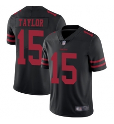 49ers 15 Trent Taylor Black Alternate Mens Stitched Football Vapor Untouchable Limited Jersey 49ers 15 Trent Taylor Black Alternate Mens Stitched Football Vapor Untouchable Limited Jersey