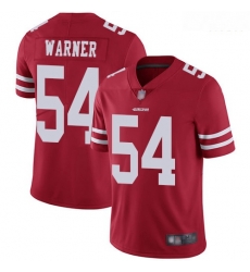 49ers 54 Fred Warner Red Team Color Men Stitched Football Vapor Untouchable Limited Jersey 49ers 54 Fred Warner Red Team Color Men Stitched Football Vapor Untouchable Limited Jersey
