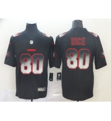 49ers 80 Jerry Rice Black Arch Smoke Vapor Untouchable Limited Jersey 49ers 80 Jerry Rice Black Arch Smoke Vapor Untouchable Limited Jersey