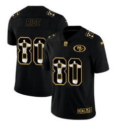 49ers 80 Jerry Rice Black Jesus Faith Edition Limited Jersey 49ers 80 Jerry Rice Black Jesus Faith Edition Limited Jersey