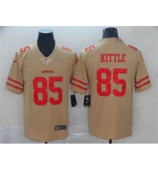 Men Nike 49ers 85 George Kittle Cream Inverted Legend Limited Jersey Men Nike 49ers 85 George Kittle Cream Inverted Legend Limited Jersey