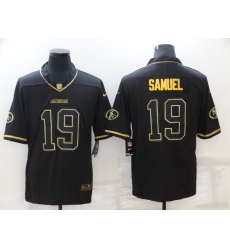 Men San Francisco 49ers 19 Deebo Samuel Black Golden Edition Stitched NFL Nike Limited Jersey Men San Francisco 49ers 19 Deebo Samuel Black Golden Edition Stitched NFL Nike Limited Jersey