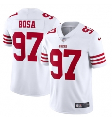 Men San Francisco 49ers 97 Nike Bosa 2022 New White Vapor Untouchable Stitched Jersey Men San Francisco 49ers 97 Nike Bosa 2022 New White Vapor Untouchable Stitched Jersey