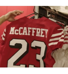 Men San Francisco 49ers Christian McCaffrey Nike Red Vapor Untouchable Limited Stitched Jersey Men San Francisco 49ers Christian McCaffrey Nike Red Vapor Untouchable Limited Stitched Jersey