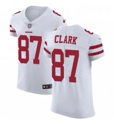 Mens Nike San Francisco 49ers 87 Dwight Clark White Vapor Untouchable Elite Player NFL Jersey Mens Nike San Francisco 49ers 87 Dwight Clark White Vapor Untouchable Elite Player NFL Jersey