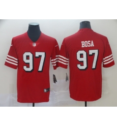 Men's San Francisco 49ers Nick Bosa 97 Red Nike Scarlet Player Limited Jersey Men's San Francisco 49ers Nick Bosa 97 Red Nike Scarlet Player Limited Jersey