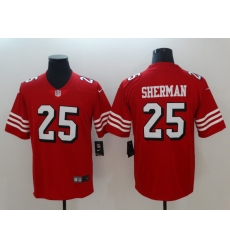 Men's San Francisco 49ers Richard Sherman 25 Red Nike Scarlet Player Limited Jersey Men's San Francisco 49ers Richard Sherman 25 Red Nike Scarlet Player Limited Jersey