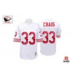 Mitchell and Ness San Francisco 49ers 33 Roger Craig White Jersey Mitchell and Ness San Francisco 49ers 33 Roger Craig White Jersey