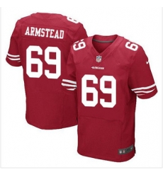 NEW San Francisco 49ers #69 Arik Armstead Red Team Color mens Stitched NFL Elite Jersey NEW San Francisco 49ers #69 Arik Armstead Red Team Color mens Stitched NFL Elite Jersey