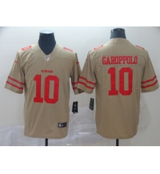 Nike 49ers 10 Jimmy Garoppolo Gold Inverted Legend Limited Jersey Nike 49ers 10 Jimmy Garoppolo Gold Inverted Legend Limited Jersey