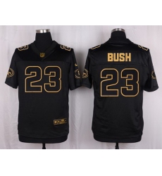 Nike 49ers #23 Reggie Bush Black Mens Stitched NFL Elite Pro Line Gold Collection Jersey Nike 49ers #23 Reggie Bush Black Mens Stitched NFL Elite Pro Line Gold Collection Jersey