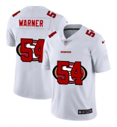 Nike 49ers 54 Fred Warner White Shadow Logo Limited Jersey Nike 49ers 54 Fred Warner White Shadow Logo Limited Jersey