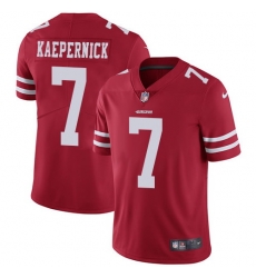 Nike 49ers #7 Colin Kaepernick Red Team Color Mens Stitched NFL Vapor Untouchable Limited Jersey Nike 49ers #7 Colin Kaepernick Red Team Color Mens Stitched NFL Vapor Untouchable Limited Jersey