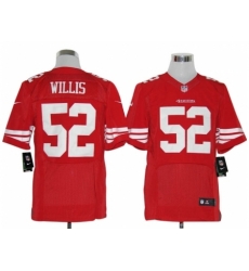 Nike San Francisco 49ers 52 Patrick Willis Red Elite NFL Jersey Nike San Francisco 49ers 52 Patrick Willis Red Elite NFL Jersey