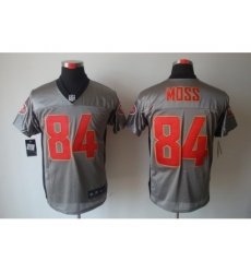 Nike San Francisco 49ers 84 Randy Moss Grey Elite Shadow NFL Jersey Nike San Francisco 49ers 84 Randy Moss Grey Elite Shadow NFL Jersey