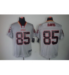 Nike San Francisco 49ers 85 Vernon Davis Grey Elite Lights Out NFL Jersey Nike San Francisco 49ers 85 Vernon Davis Grey Elite Lights Out NFL Jersey