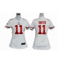 Women Nike San Francisco 49ers #11 Alex Smith White Jersey Women Nike San Francisco 49ers #11 Alex Smith White Jersey