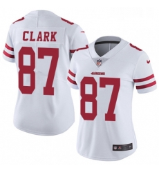 Womens Nike San Francisco 49ers 87 Dwight Clark Elite White NFL Jersey Womens Nike San Francisco 49ers 87 Dwight Clark Elite White NFL Jersey