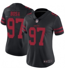Women's San Francisco 49ers #97 Nick Bosa Limited Black Vapor Untouchable Limited Football Jersey Women's San Francisco 49ers #97 Nick Bosa Limited Black Vapor Untouchable Limited Football Jersey