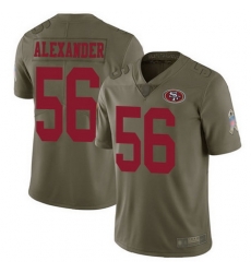 49ers 56 Kwon Alexander Olive Youth Stitched Football Limited 2017 Salute to Service Jersey 49ers 56 Kwon Alexander Olive Youth Stitched Football Limited 2017 Salute to Service Jersey