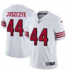 Nike 49ers #44 Kyle Juszczyk White Rush Youth Stitched NFL Vapor Untouchable Limited Jersey Nike 49ers #44 Kyle Juszczyk White Rush Youth Stitched NFL Vapor Untouchable Limited Jersey