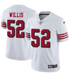 Nike 49ers #52 Patrick Willis White Rush Youth Stitched NFL Vapor Untouchable Limited Jersey Nike 49ers #52 Patrick Willis White Rush Youth Stitched NFL Vapor Untouchable Limited Jersey